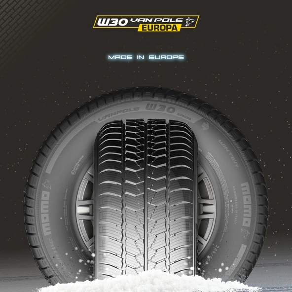 Momo 195/60 R16 99/97H VAN Pole W-30 Kış Lastiği ( Üretim Yılı: 2025 ) - 3