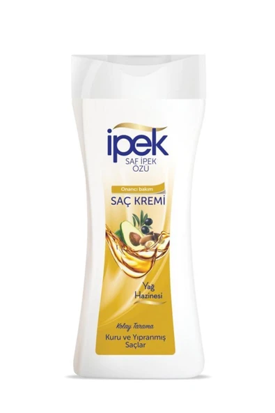 İpek Saç Kremi Yağ Hazinesi Kuru ve Yıpranmış Saçlar 480 ml - 1
