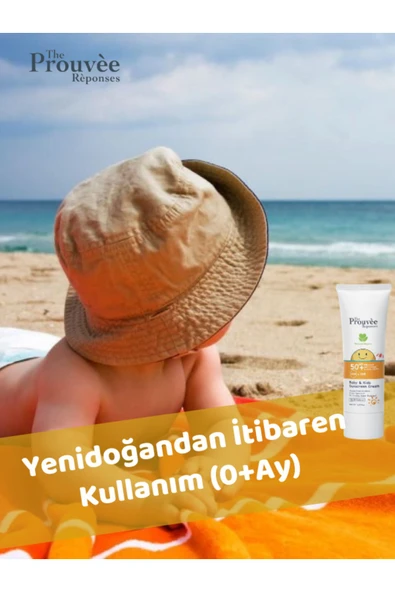 THE PROUVEE REPONSES 50 SPF BEBEK ÇOCUK GÜNEŞ KREMİ 100ML - 6
