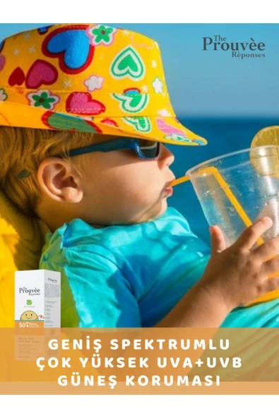 THE PROUVEE REPONSES 50 SPF BEBEK ÇOCUK GÜNEŞ KREMİ 100ML - 8