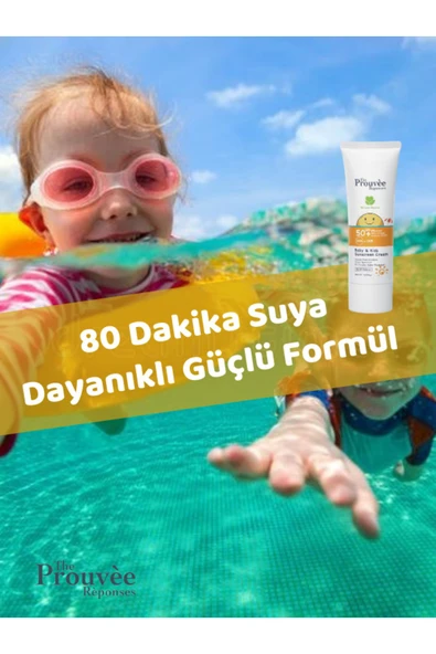 THE PROUVEE REPONSES 50 SPF BEBEK ÇOCUK GÜNEŞ KREMİ 100ML - 7