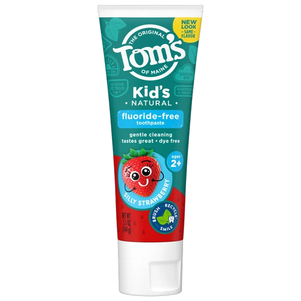 Tom's of Maine Çocuk Florürsüz Çilekli Doğal Diş Macunu 144 gr ürün görseli
