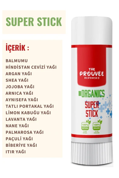 THE PROUVEE REPONSES ORGANİK SÜPER STİCK 15 ML - 5