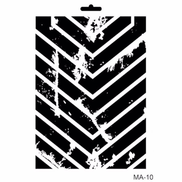 MIX MEDİA STENCIL MA SERİSİ MA10 21X29