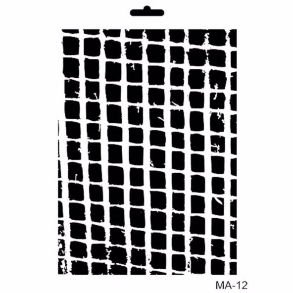 MIX MEDİA STENCIL MA SERİSİ MA12 21X29 ürün görseli
