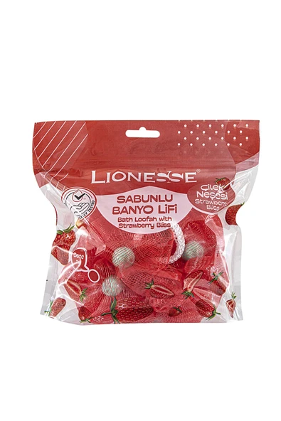 Tarko Lionesse 952 Sabunlu Banyo Lifi Çilek Kokulu , Seyahat Boy, Bpa Free , Yumuşak Doku - Resim 2