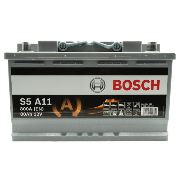 BOSCH 12V 80 Ah Amper S5 A11 START&STOP AGM