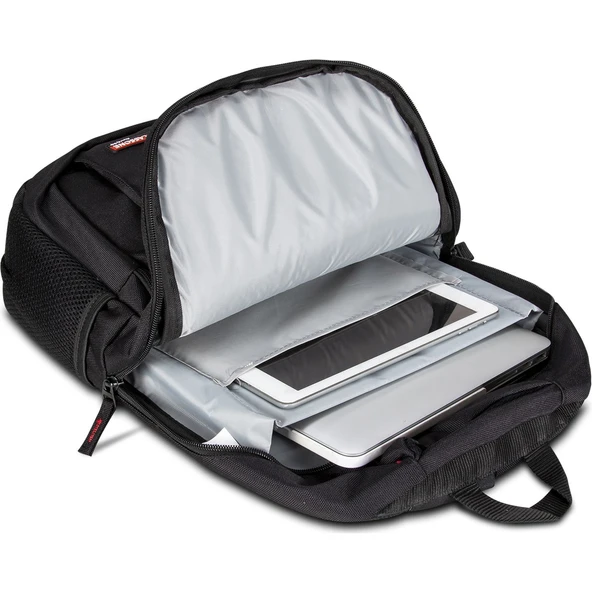 BP-L300 Siena Serisi WTXpro Su Geçirmez Kumaş 15,6" Uyumlu Laptop, Notebook Çantası -Siyah - Resim 6