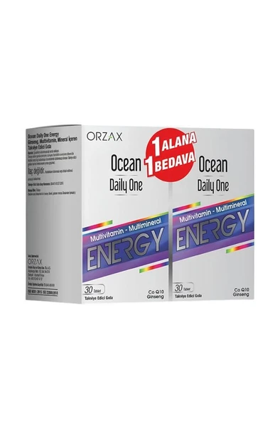 Ocean Daily One Energy 30 Tablet - 1 Alana 1 Bedava ürün görseli 1