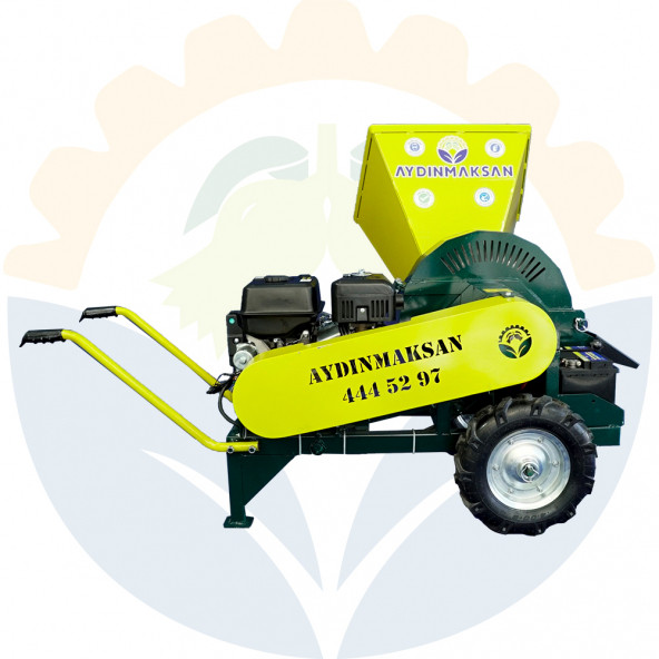 AYDINMAKSAN MDO-015A 15 HP MOBİL BENZİNLİ MOTORLU MUZ DAL ÖĞÜTME MAKİNESİ