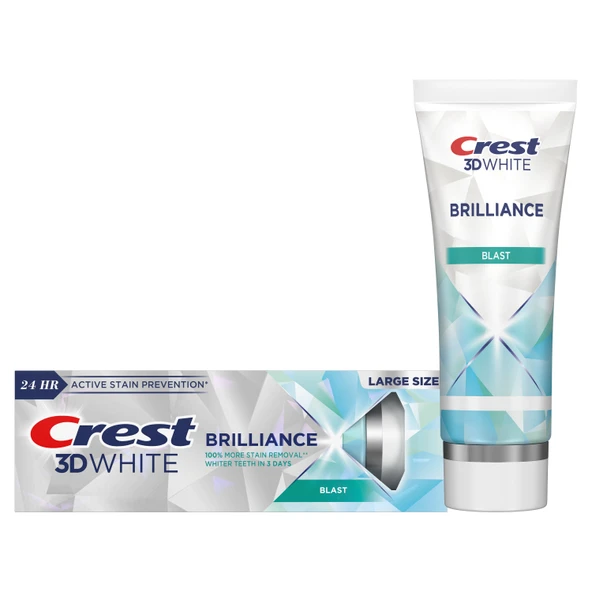 Crest 3D White Brilliance Blast Diş Macunu 130 gr - 1