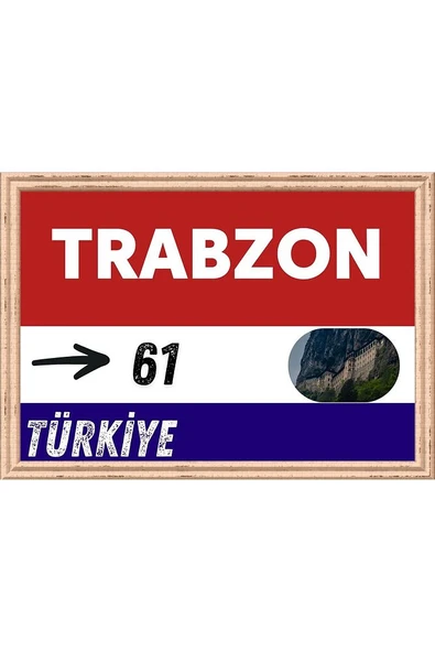 Trabzon Tablo - Retro Tablo ürün görseli