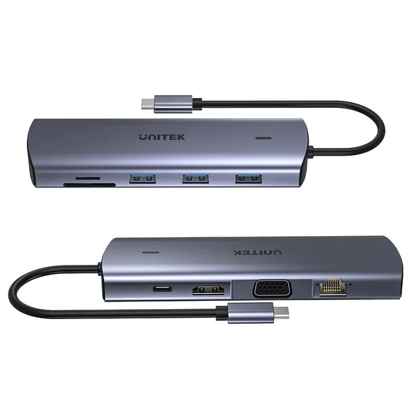 UNITEK USB-C 9in1 UNIVERSAL DOCK STATION (D1113A) - 3