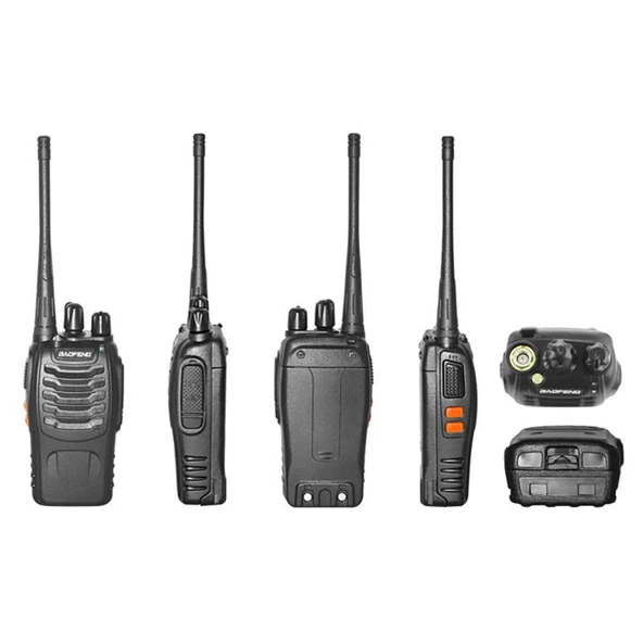Valkyrie BF999S 5W VOX UHF/VHF CTCSS/DCS 2'li El Telsiz Seti Kulaklıklı - 4