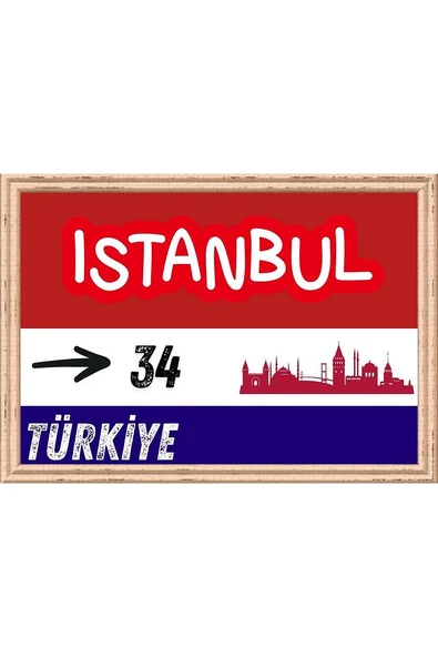 İstanbul Tablo - Retro Tablo ürün görseli