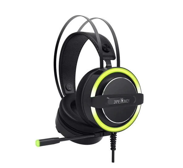 JAMES DONKEY 711 SİYAH 7.1 GAMING KULAKLIK - 5