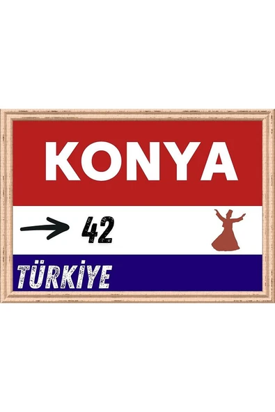 Konya Tablo - Retro Tablo ürün görseli