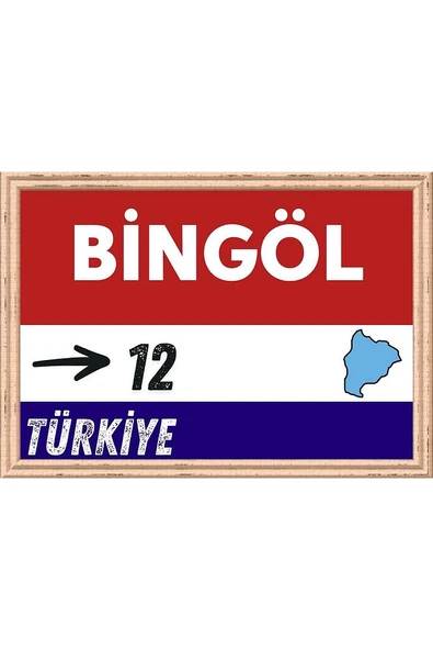 Bingöl Tablo - Retro Tablo ürün görseli