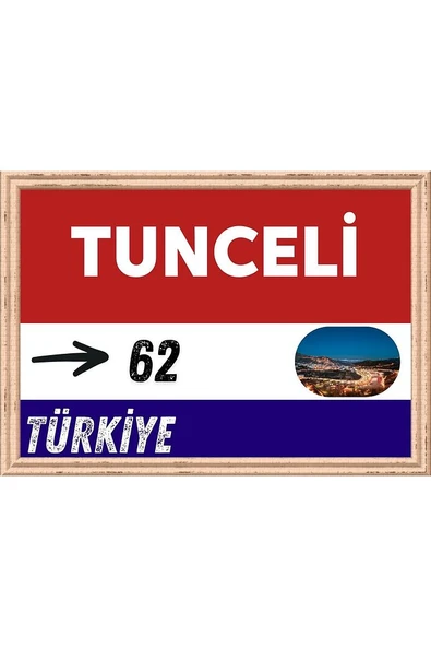 Tunceli Tablo - Retro Tablo ürün görseli
