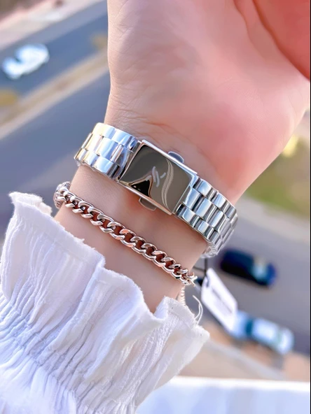 Daniel Klein Çelik Kordon 30 Mt Suya Dayanıklı Kadın Kol Saati+Bileklik BYN.14134.1 - Resim 3