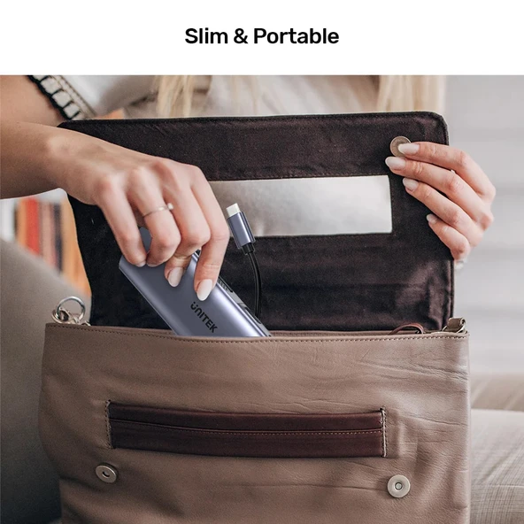 UNITEK USB-C 9in1 UNIVERSAL DOCK STATION (D1113A) - 5