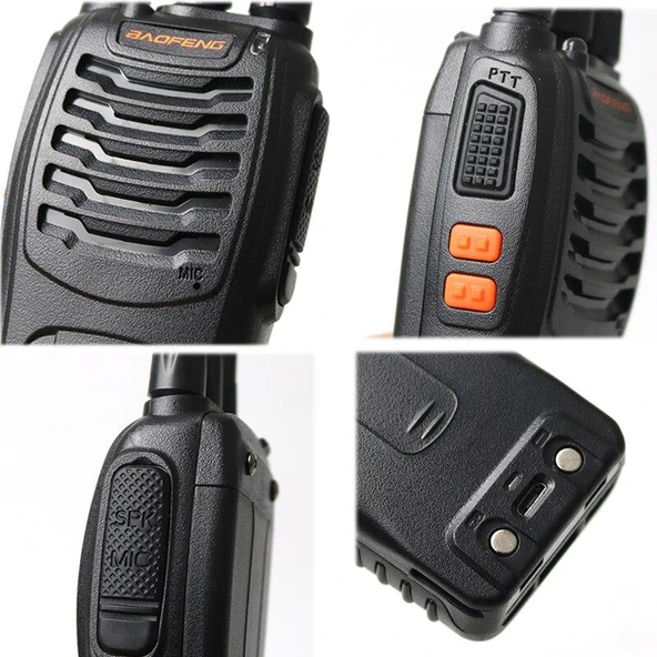 Valkyrie BF999S 5W VOX UHF/VHF CTCSS/DCS 2'li El Telsiz Seti Kulaklıklı - 8