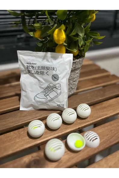 6 Lı Koku Giderici Top Ayakkabı Çamaşır Sepeti Çamaşır Dolabı Koku Giderici Fresh ürün görseli