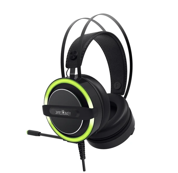 JAMES DONKEY 711 SİYAH 7.1 GAMING KULAKLIK - 4