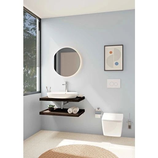 VitrA Base 400 A44125 Tuvalet Fırçalığı, Duvardan, Krom - Resim 2