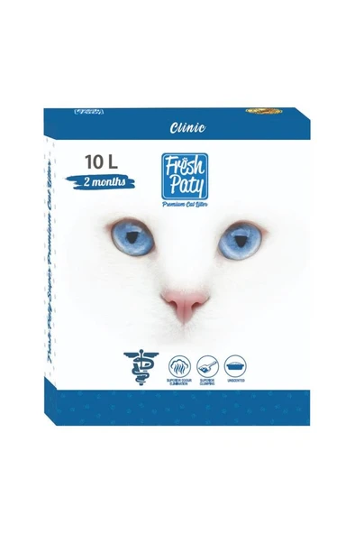 Fresh Paty Clinic Kokusuz Kedi Kumu 10 Lt