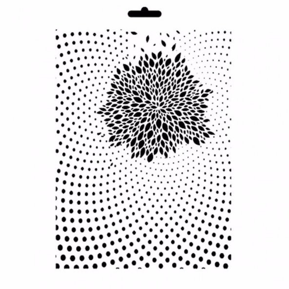 MIX MEDİA STENCIL MA SERİSİ MA25 21X29 ürün görseli 1