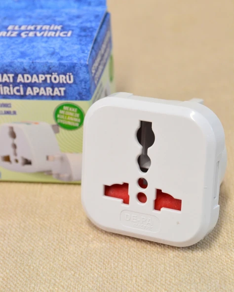 Mekke – Medine Uyumlu Priz Dönüştürücü Aparat | Yurt Dışı Uyumlu Adaptör | Hac ve Umre İçin Pratik Çözüm - 3