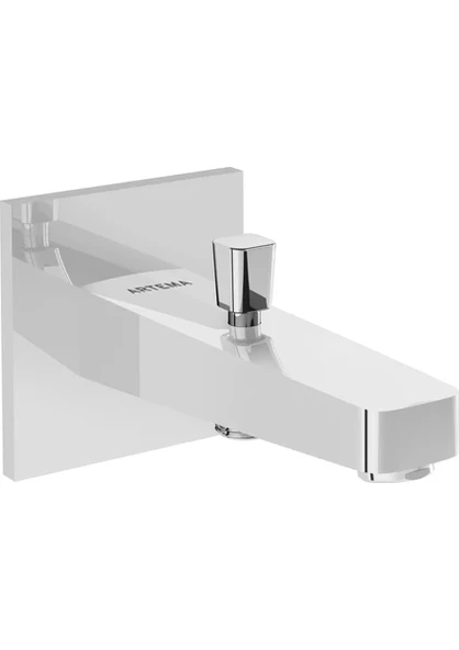 VitrA Root Square A42740 Çıkış Ucu (El Duşu Çıkışlı) Krom ürün görseli 1