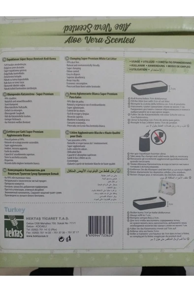 Fresh Paty Aktif Carbon Aloe Vera Kokulu Kedi Kumu 10 Lt - 2