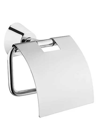 VitrA Matrix A44580 Tuvalet Kağıtlığı, Kapaklı, Krom ürün görseli