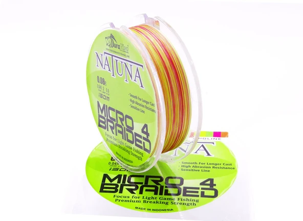 Duraking Natuna Micro 4x 150mt Multicolor İp Misina - Resim 6