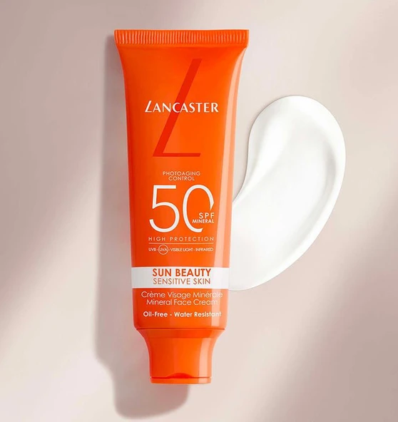 Lancaster Sun Beauty Sensitive Mineral Face Cream SPF50 50 Ml - 3
