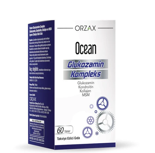 Ocean Glukozamin Kompleks 60 Tablet