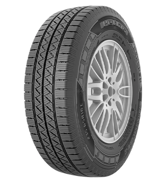 Petlas 225/75 R16 C TL 118/116R 10PR VANMASTER + A/S Kamyonet Dört Mevsim Lastiği (Üretim Tarihi:2025) ürün görseli 1
