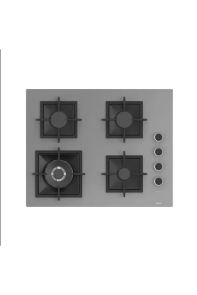 Ferre SC408 Flameart Gri Ankastre Ocak