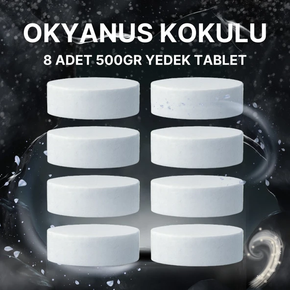 4 Adet 2x500 gr Nem Alıcı Rutubet Ve Küf Önleyici Yedek Tablet Okyanus ürün görseli