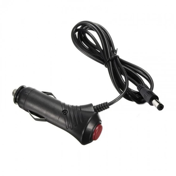 12/24v 5A araç şarj adaptörü gps süpürge için 5.5mm 2.5 mm jak uçlu adaptör - Resim 2