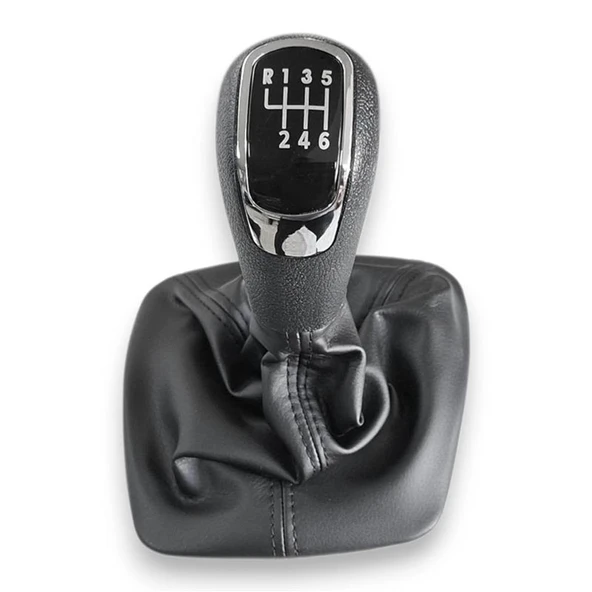 Skoda Yeti 2010-2013 Vites Topuzu Körüğü Siyah 6 İleri 5L1711113M - 3