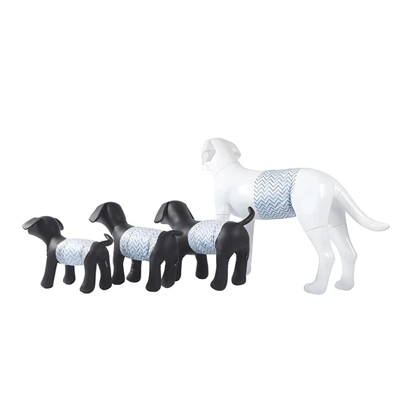 M-Pets Diapers Erkek Köpekler İçin L 18li Karbonlu Külot - 5