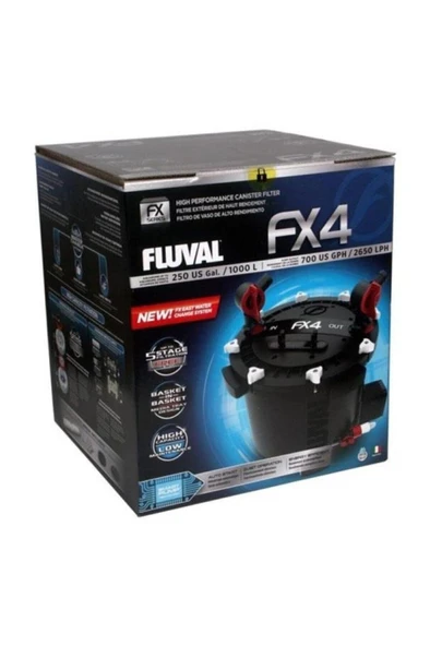 Fluval Fx4 Dış Filtre 2650 L/H - 1