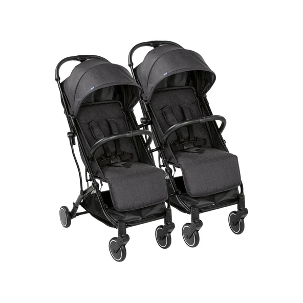 Chicco Trolley Me İkiz Bebek Arabası - 1