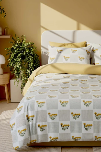 Rivaİstanbul Sementa Çift Kişilik Nevresim Takımı Pamuklu ürün görseli 1