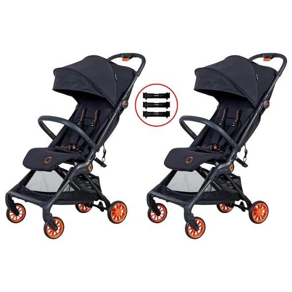 Prego Quark İkiz Bebek Arabası - 2