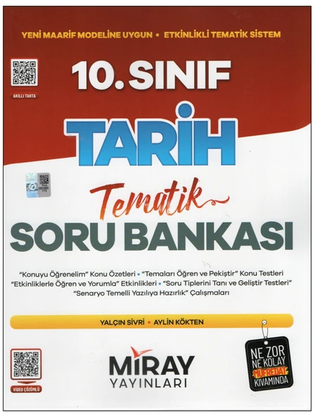 Aydın 10. Sınıf Tarih Tematik Soru Bankası