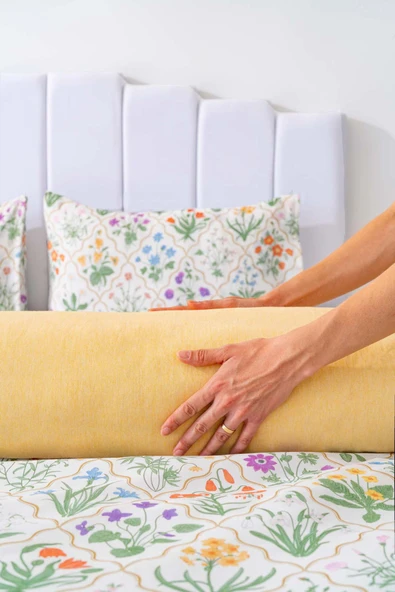 Rivaİstanbul Sonya Çift Kişilik Nevresim Takımı Pamuklu - Resim 4